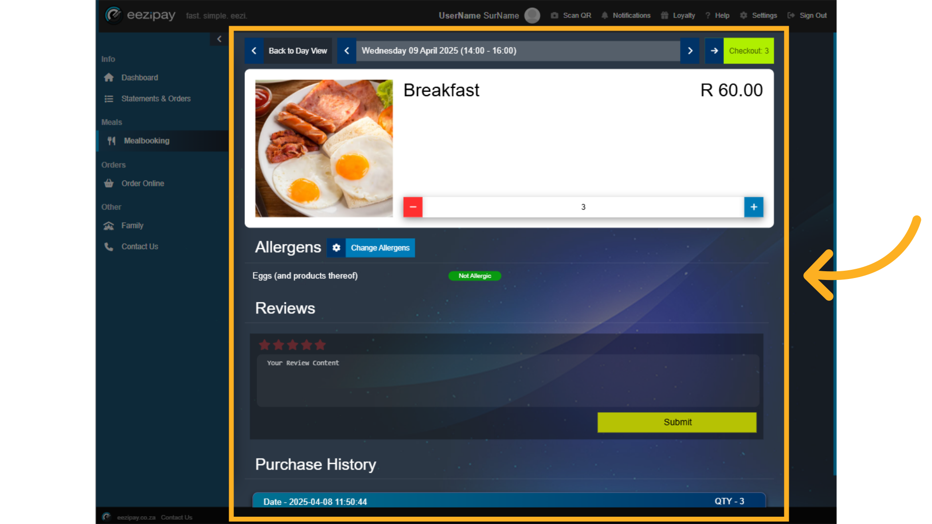 Product Page