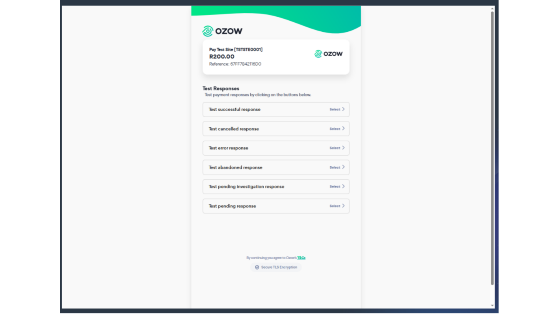 Payment gateway