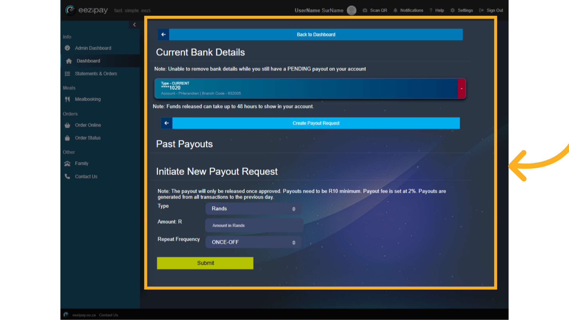 Merchant Payouts