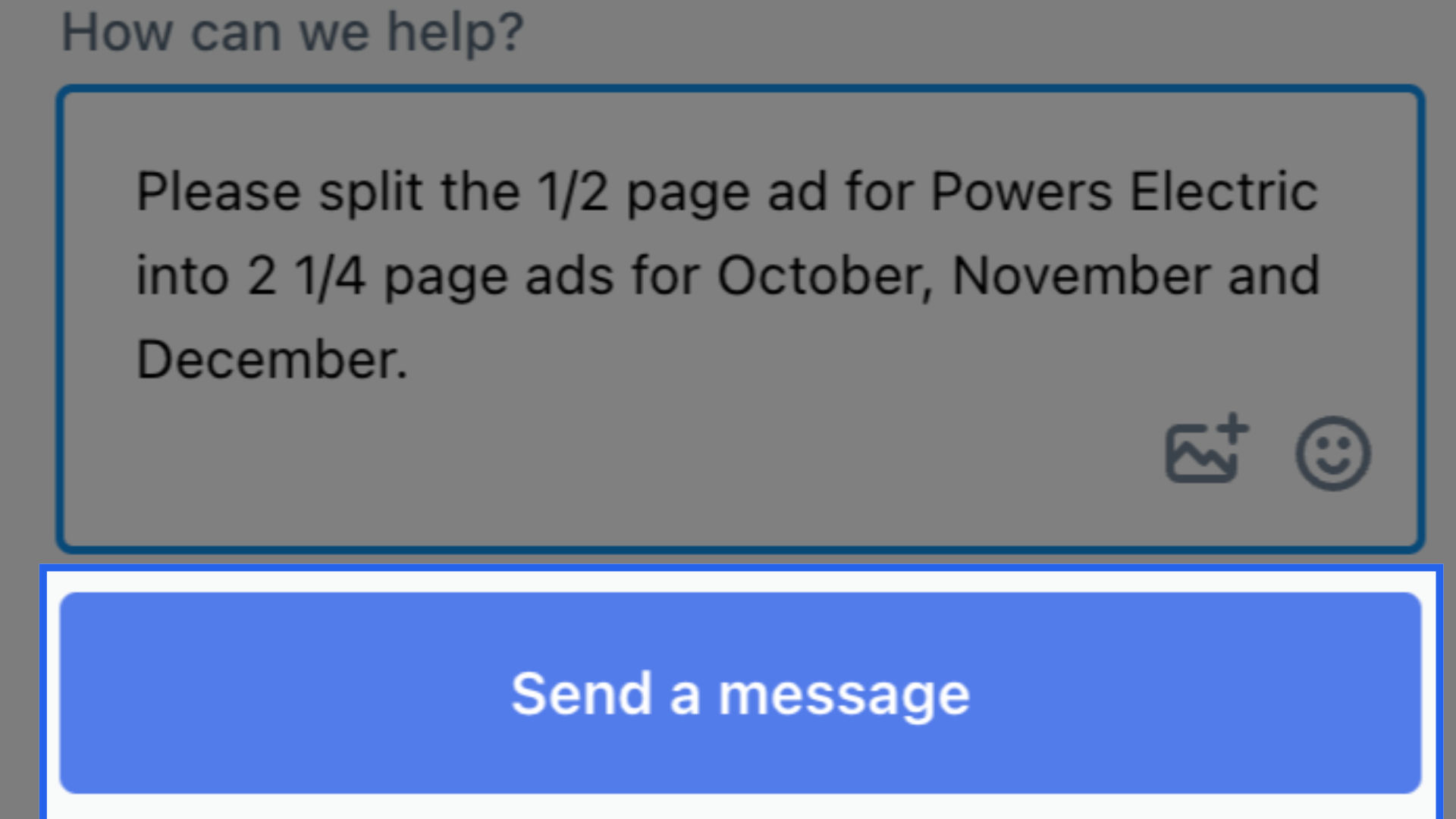 Add Information