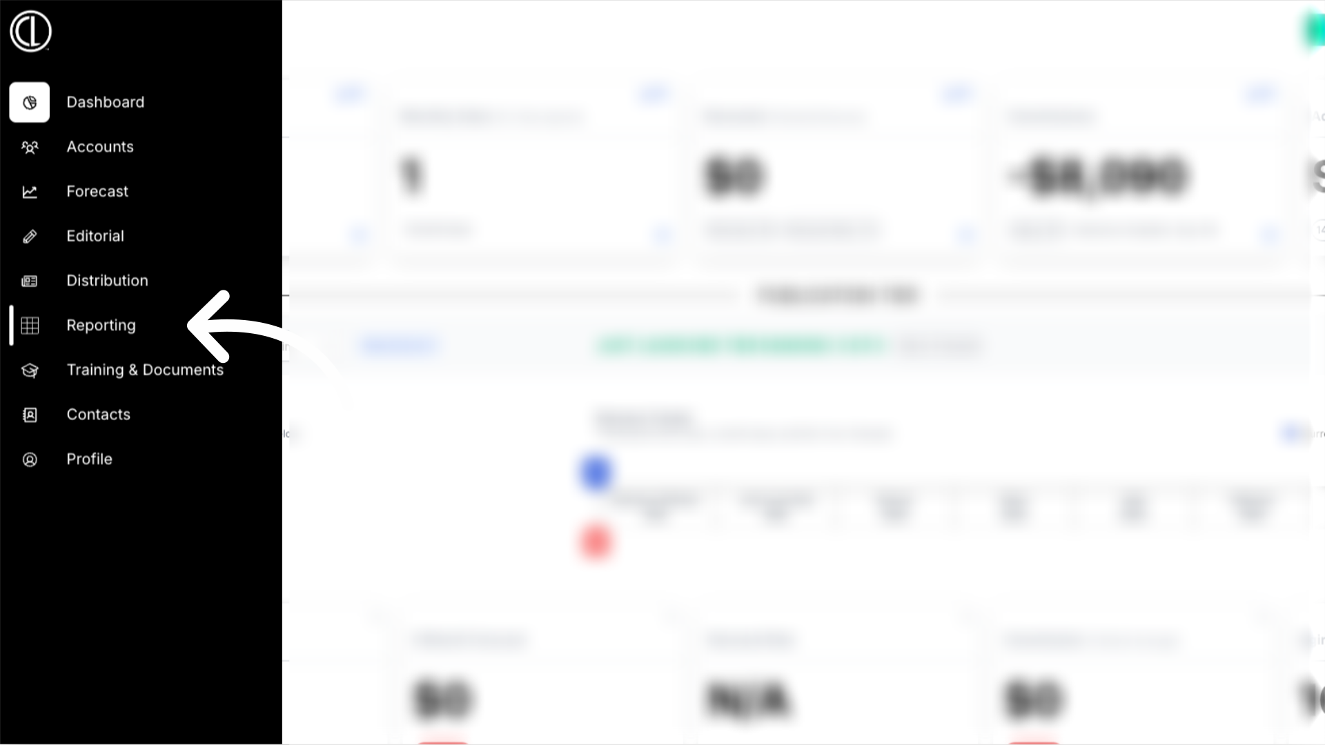 Reporting Page
