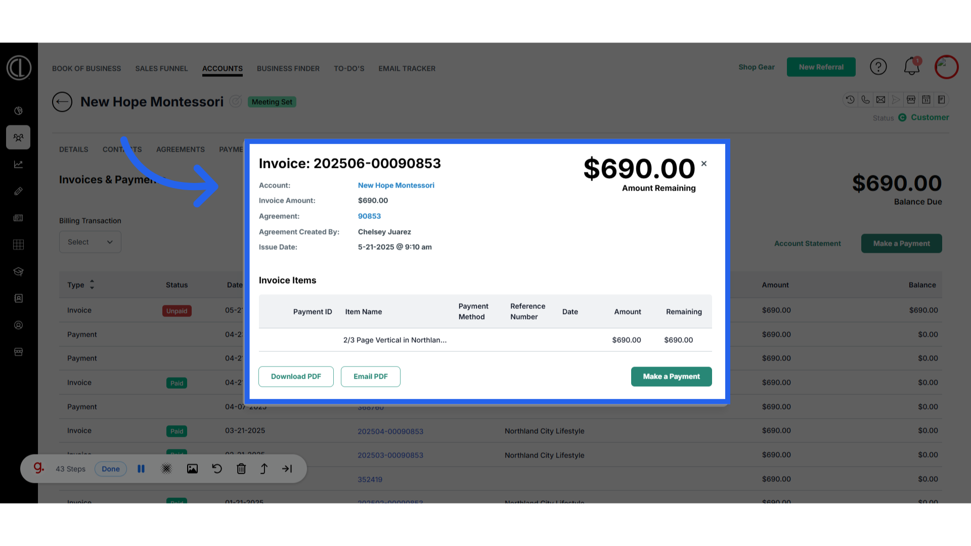 Invoice Details