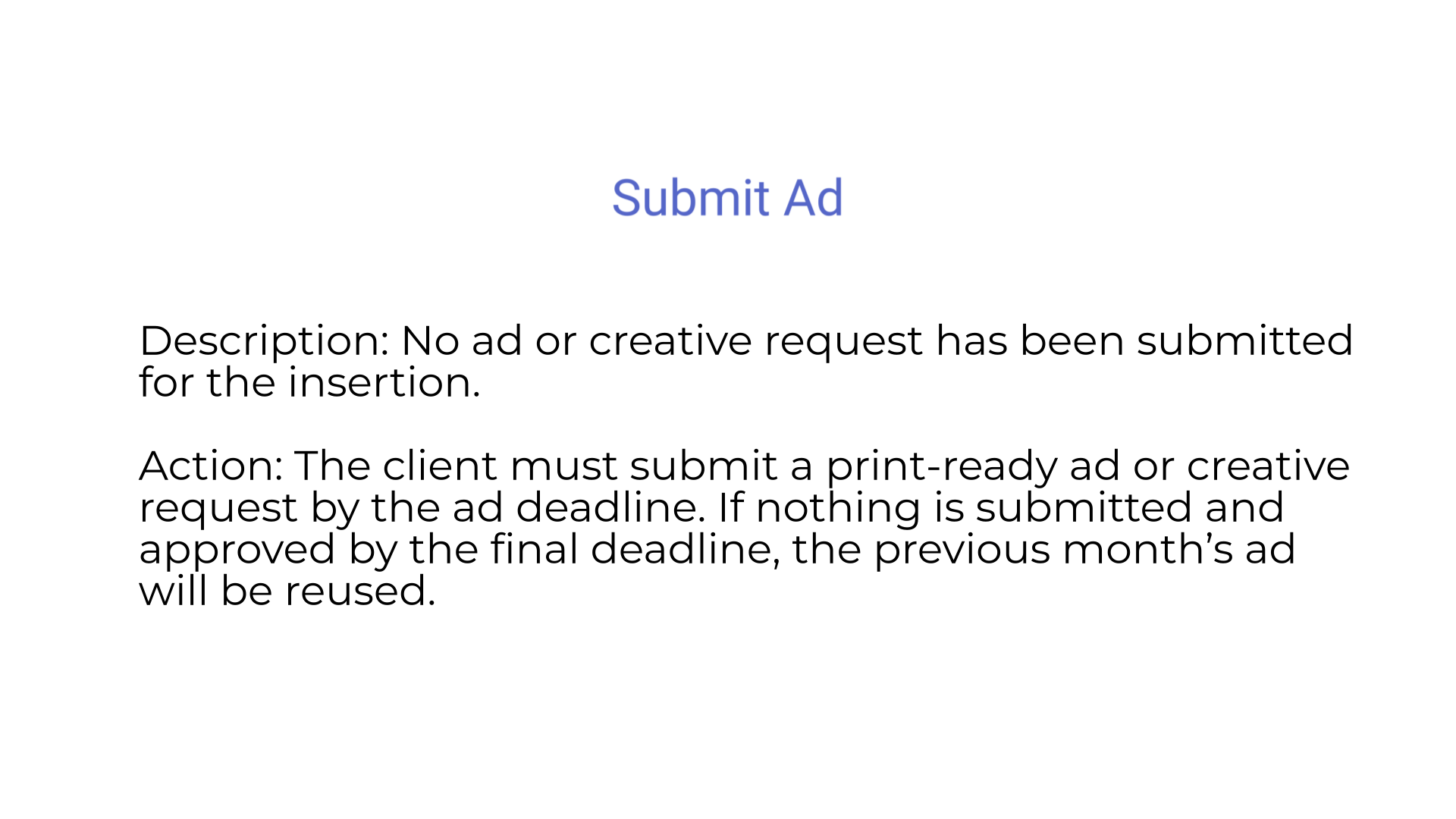Submit Ad