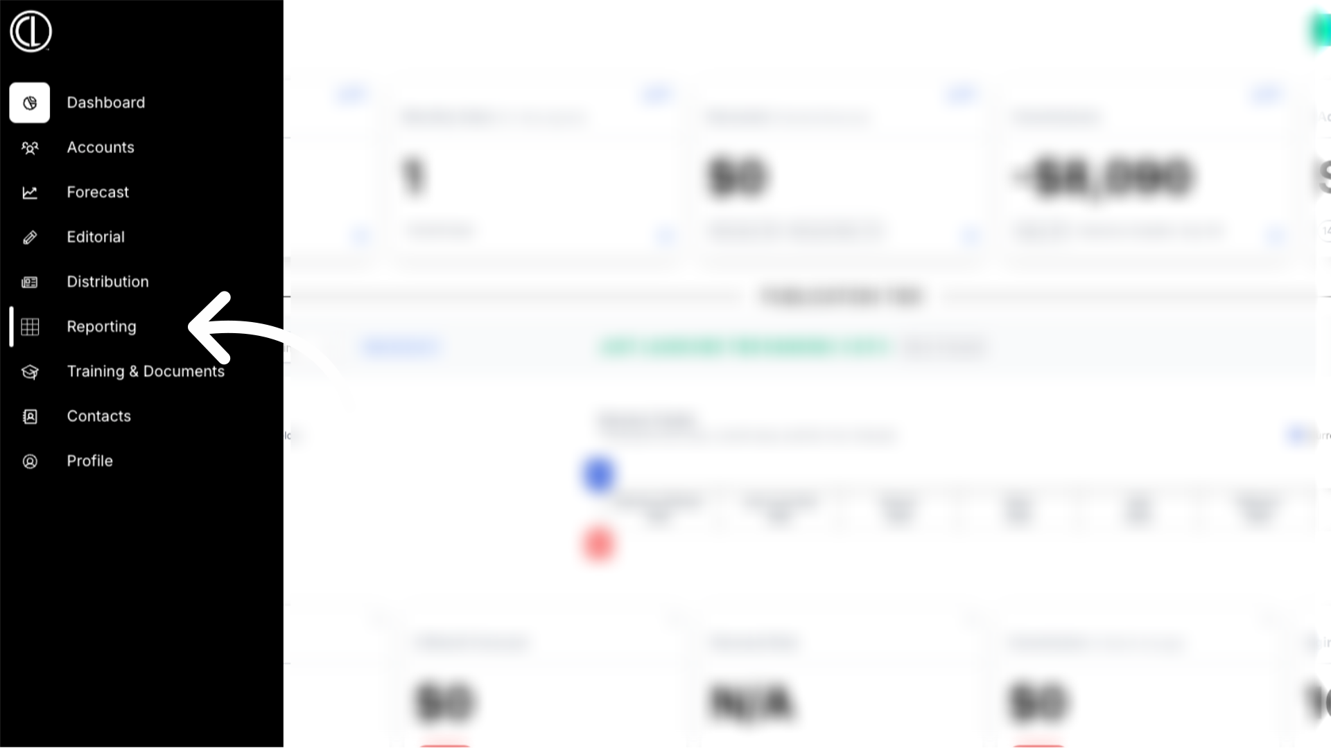 Reporting Page
