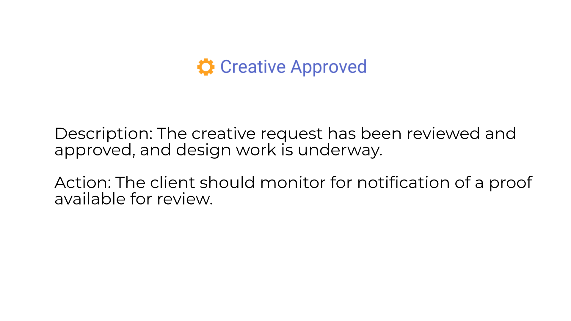 Creative Approved