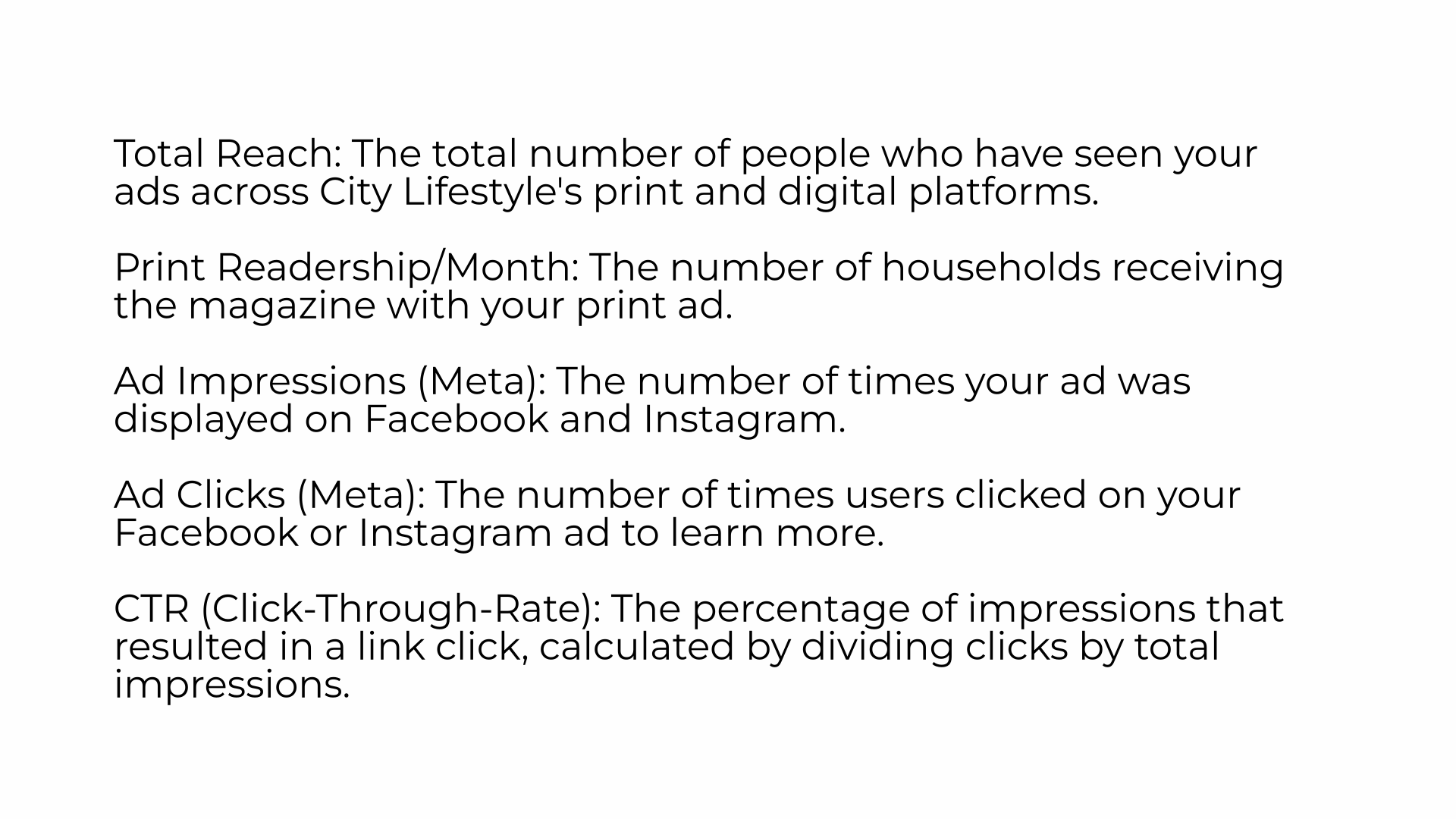 Types of Reach