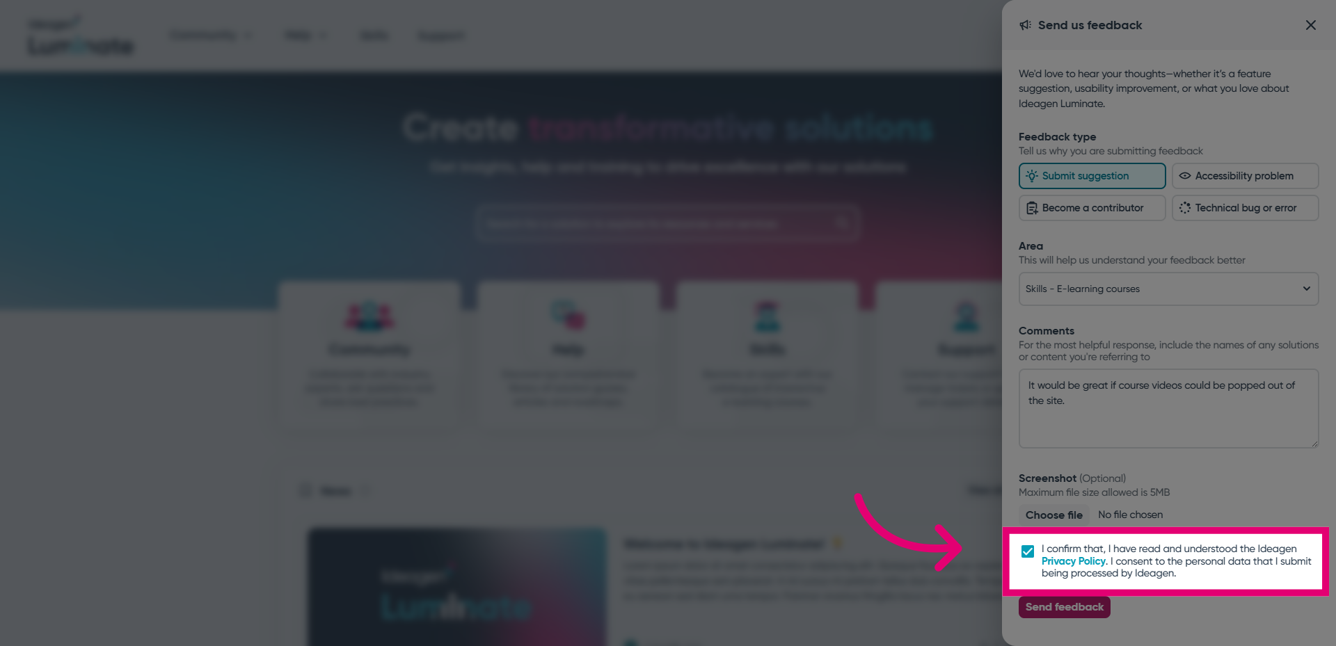 Consent to data processing