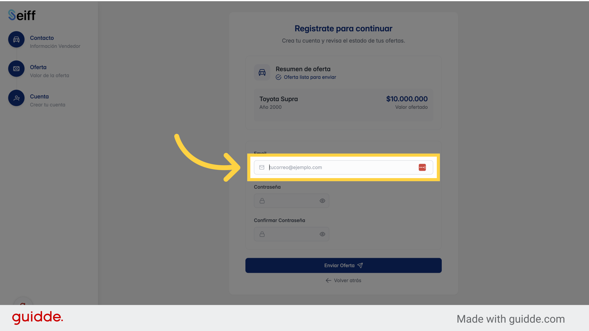 Ingresa tu correo y contraseña