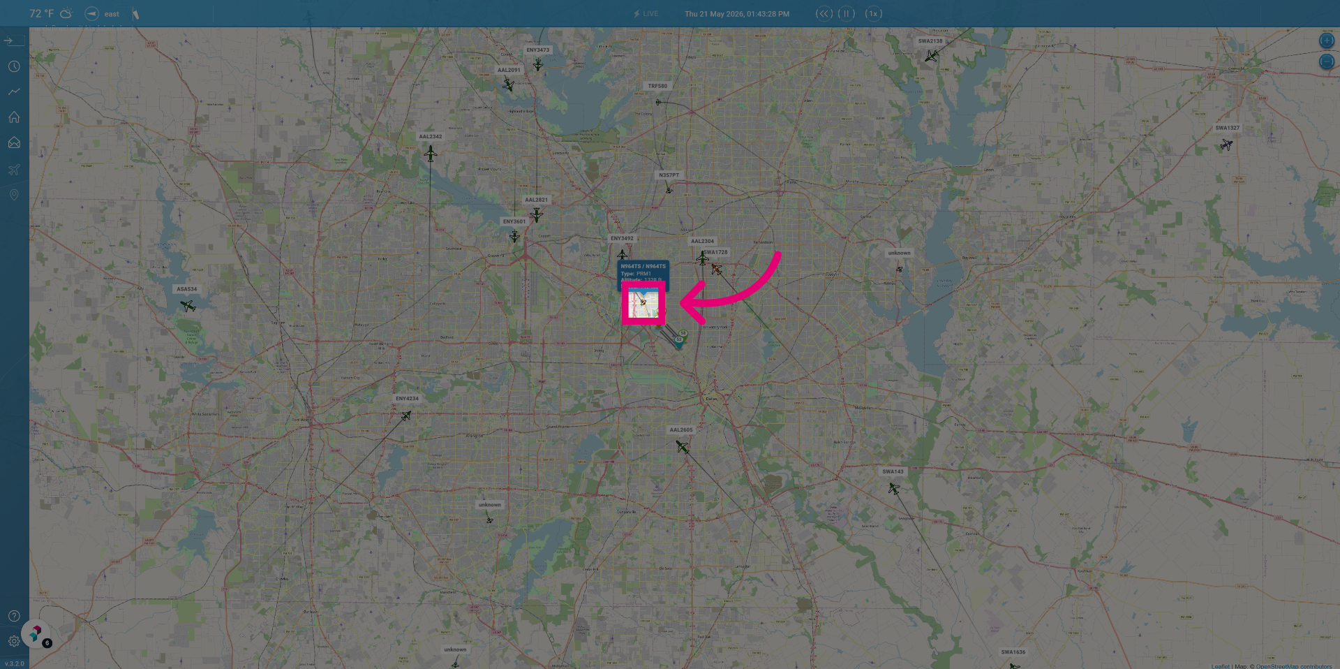 View Specific Flight Details