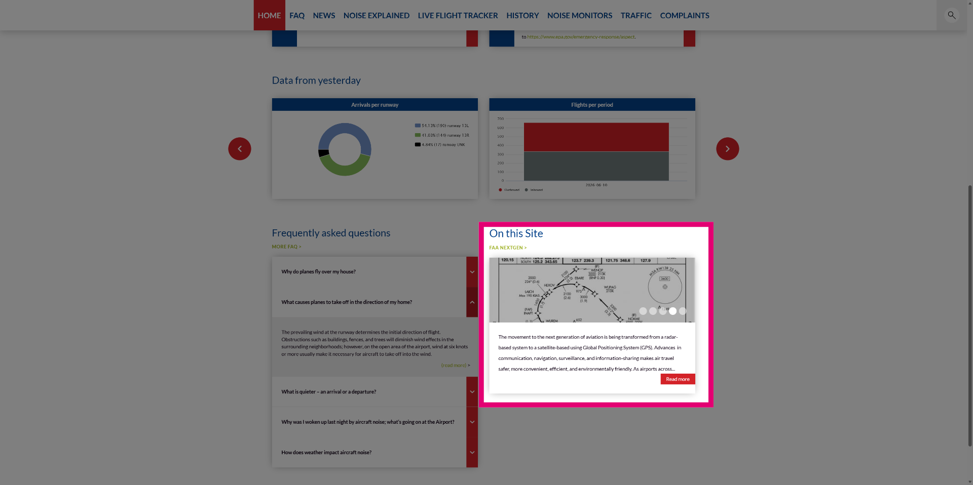Content preview pane