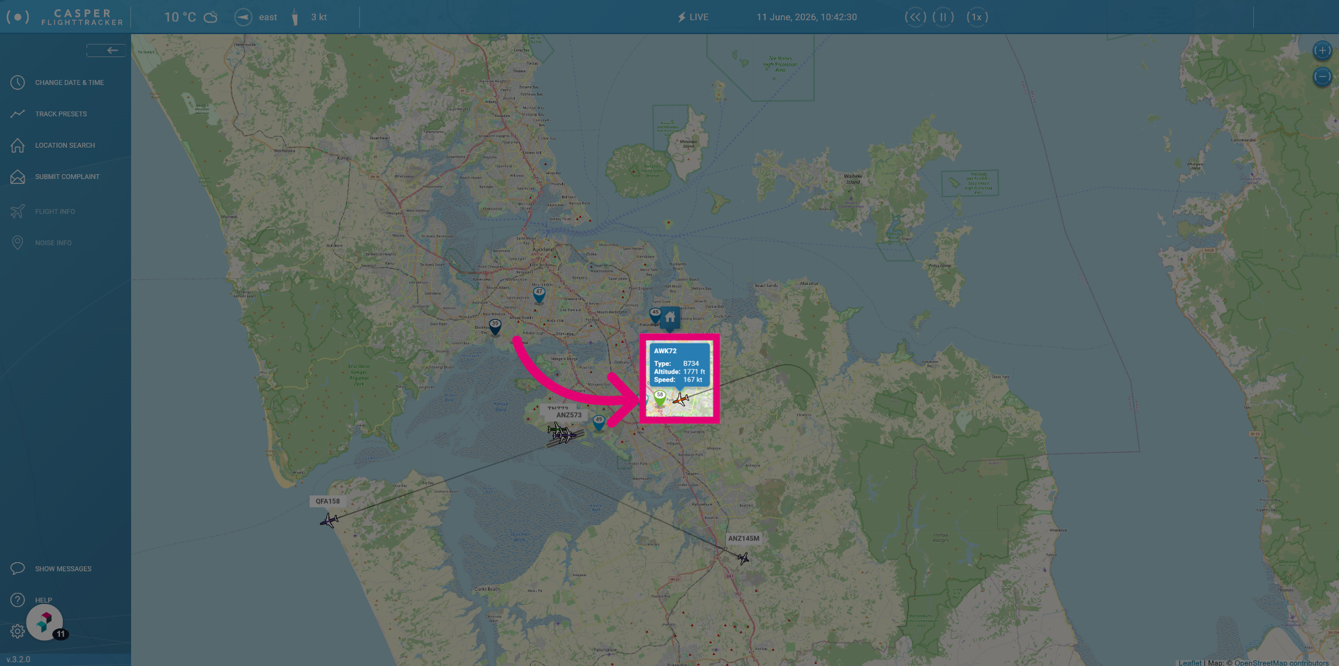 Select Flight Details