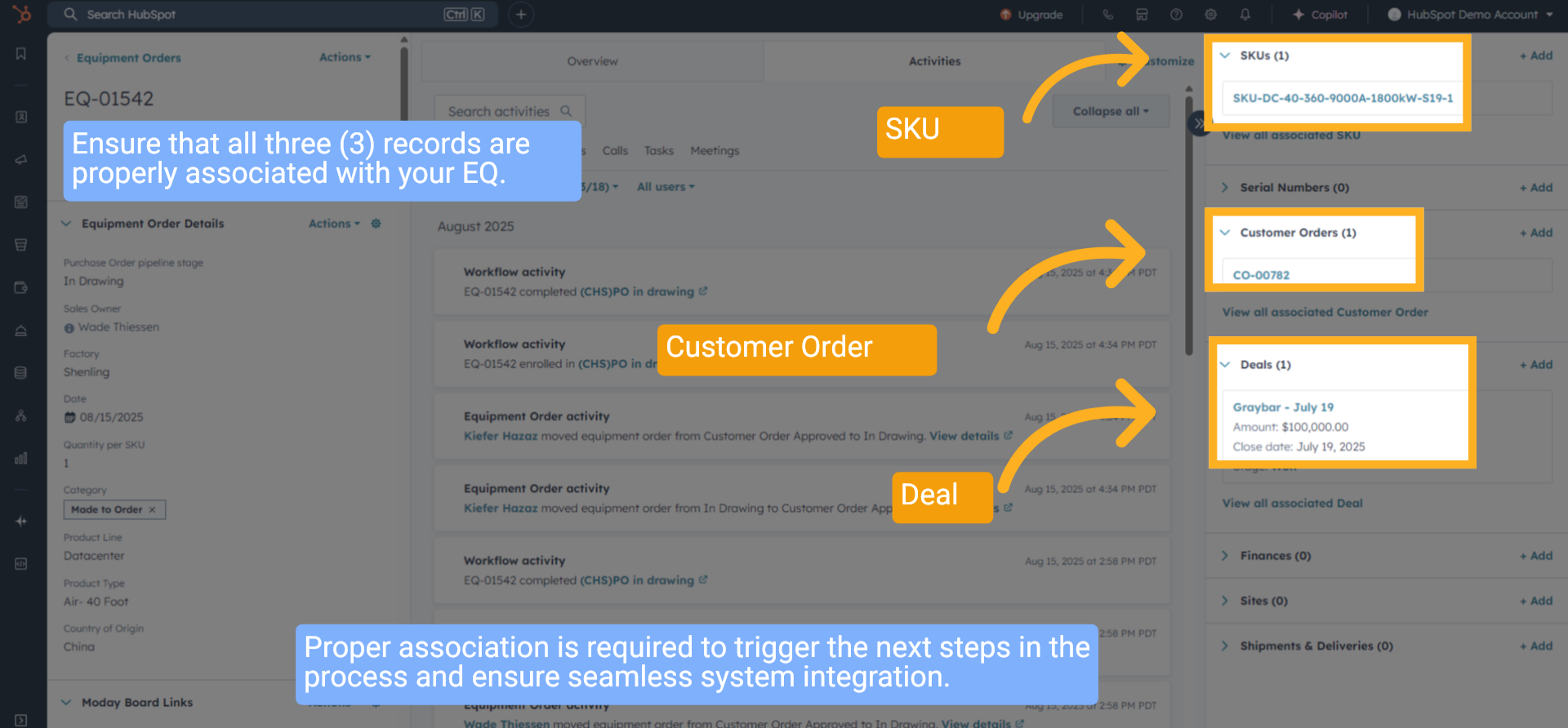 Verify Associations