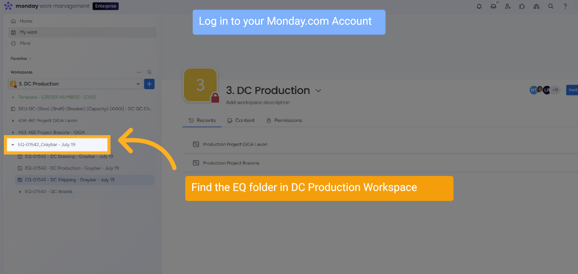DC Production Board Moved