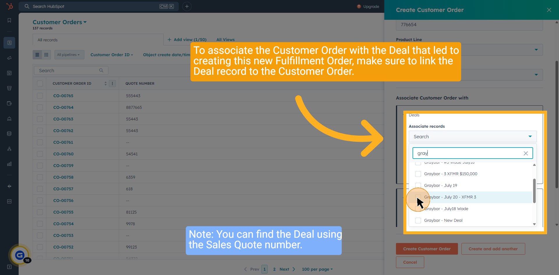 Associate Deal