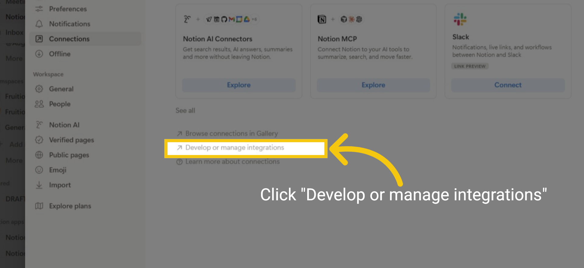 Develop or manage integrations
