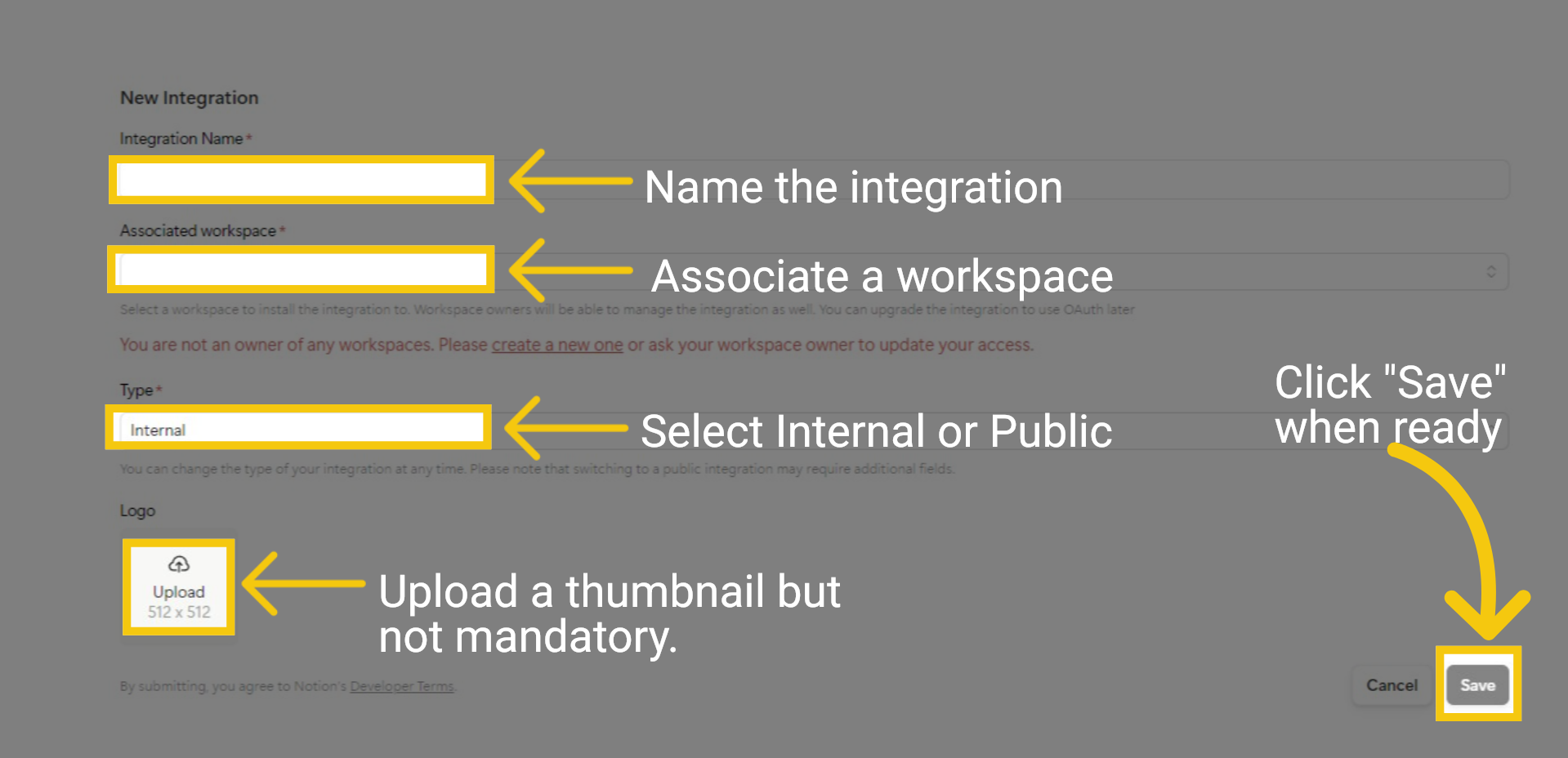 New integration