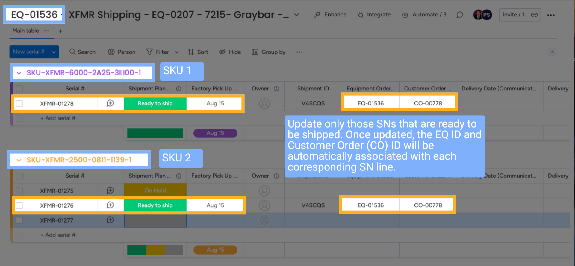 Update Status