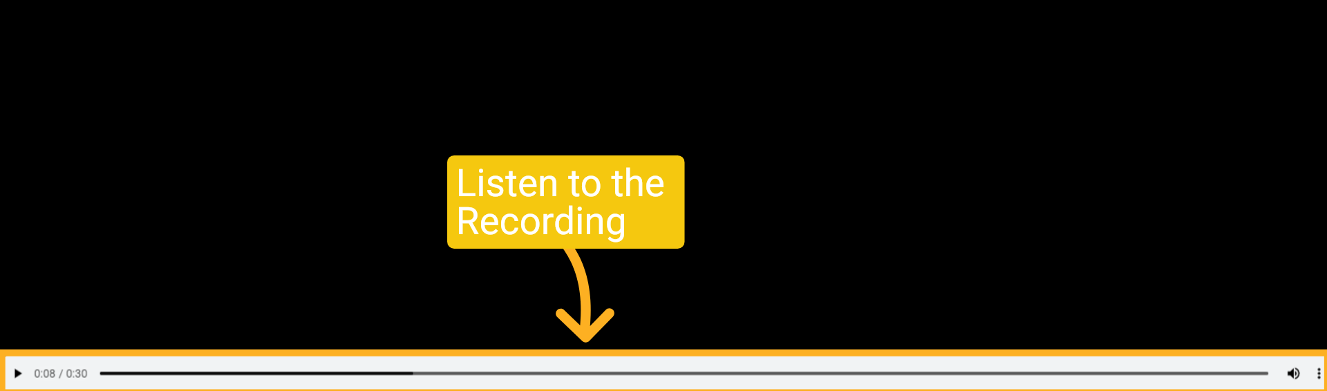 Listen to Recording