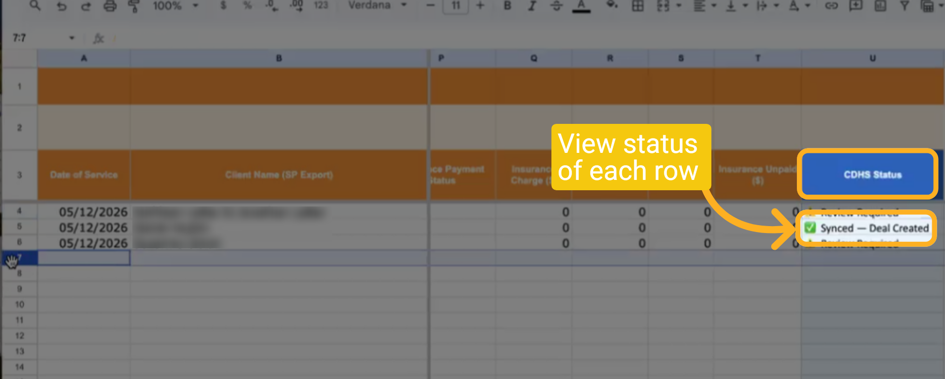Check Status