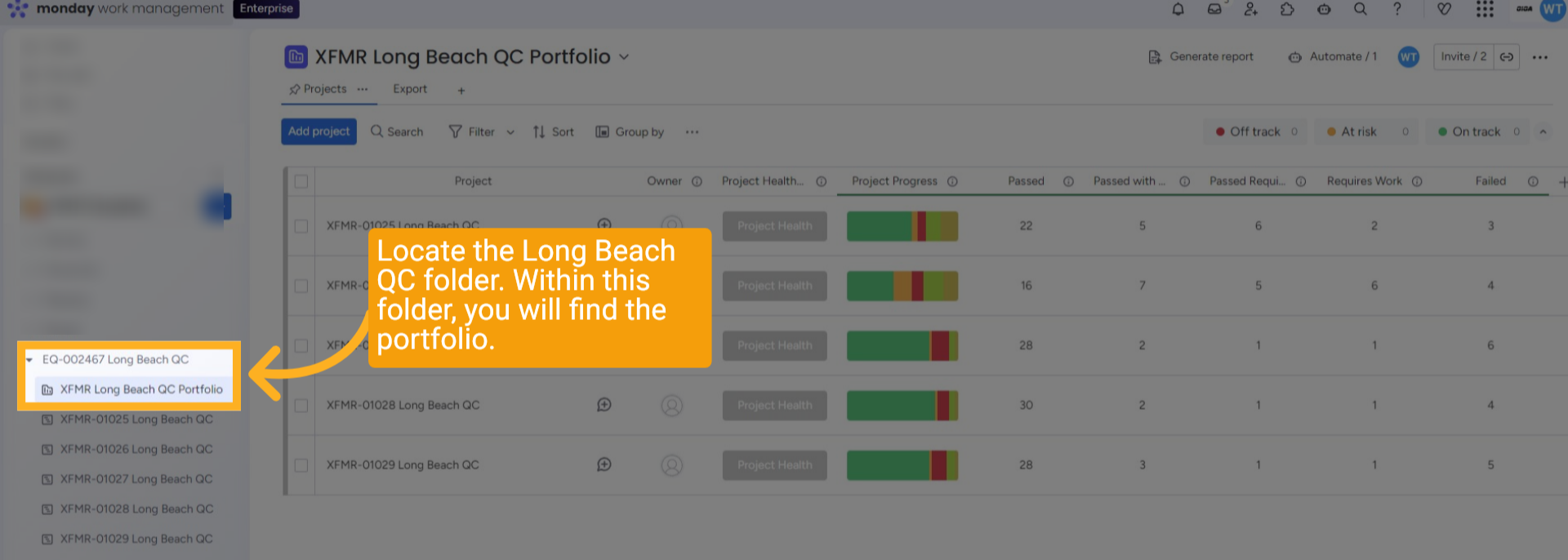 Finding the Portfolio