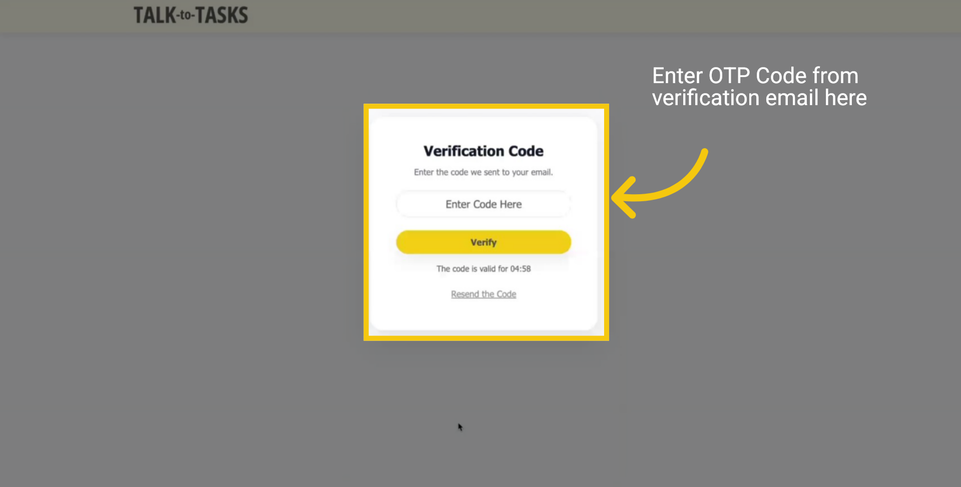 Enter One-time Password