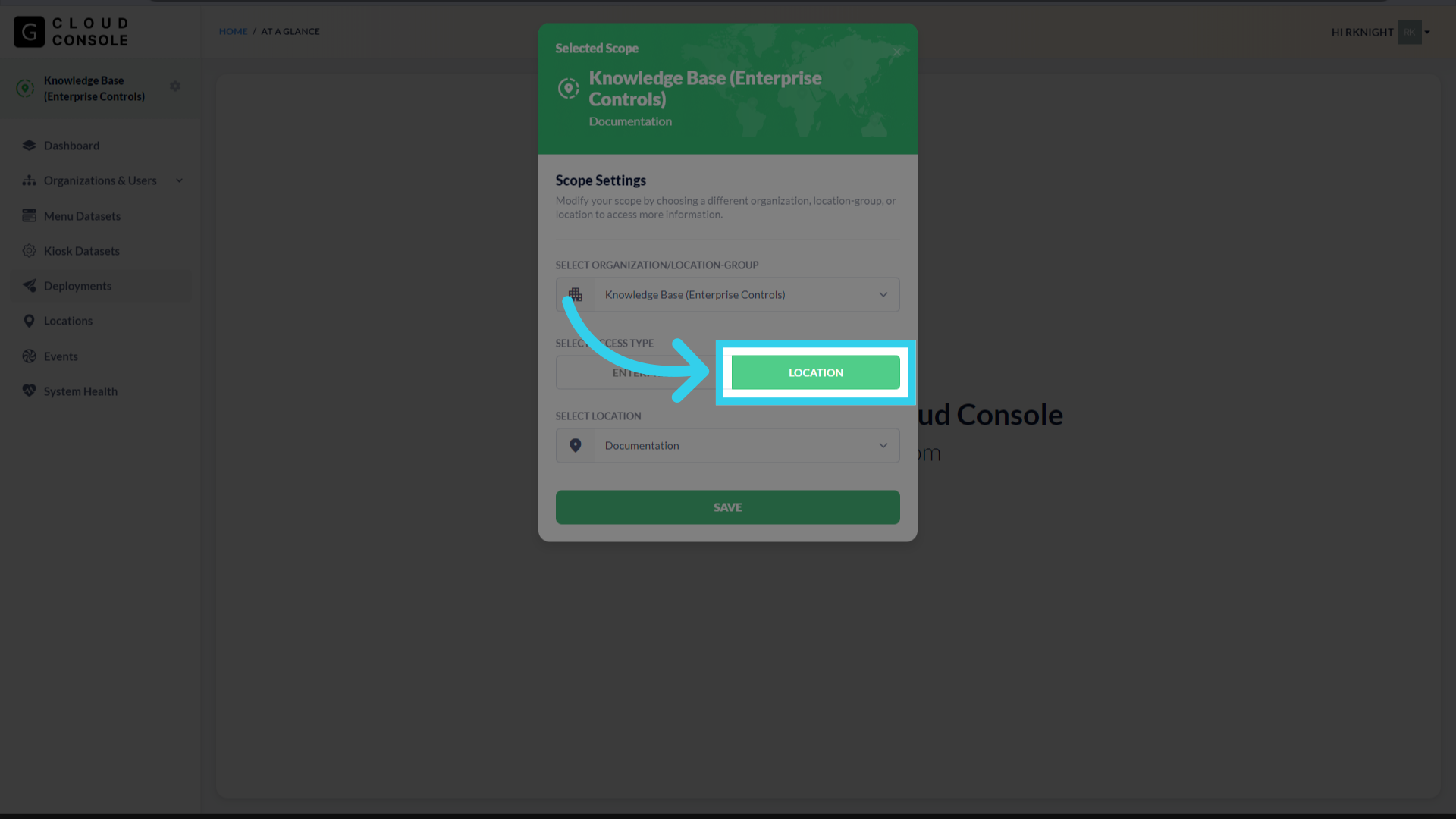 POS Data is pulled at the Location level