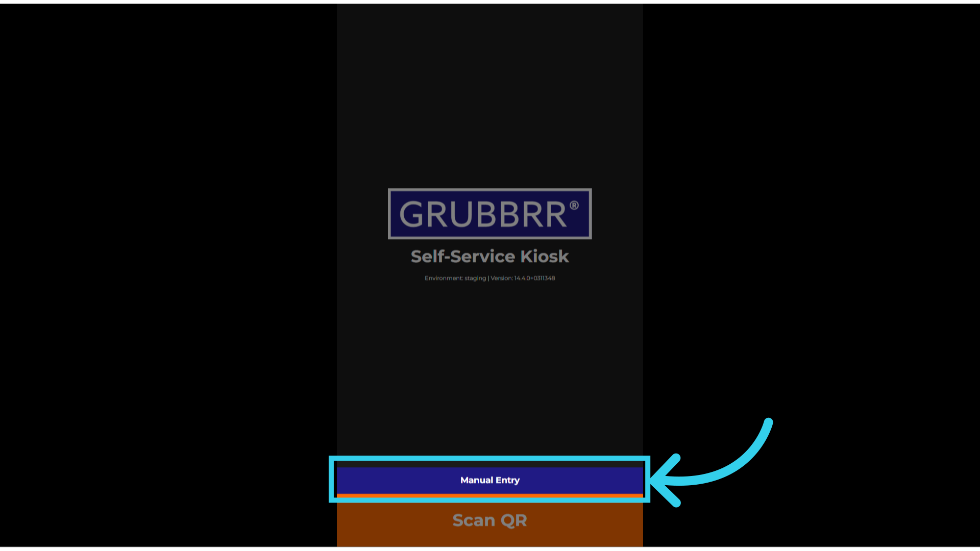 You can enter the code on the Kiosk by clicking here