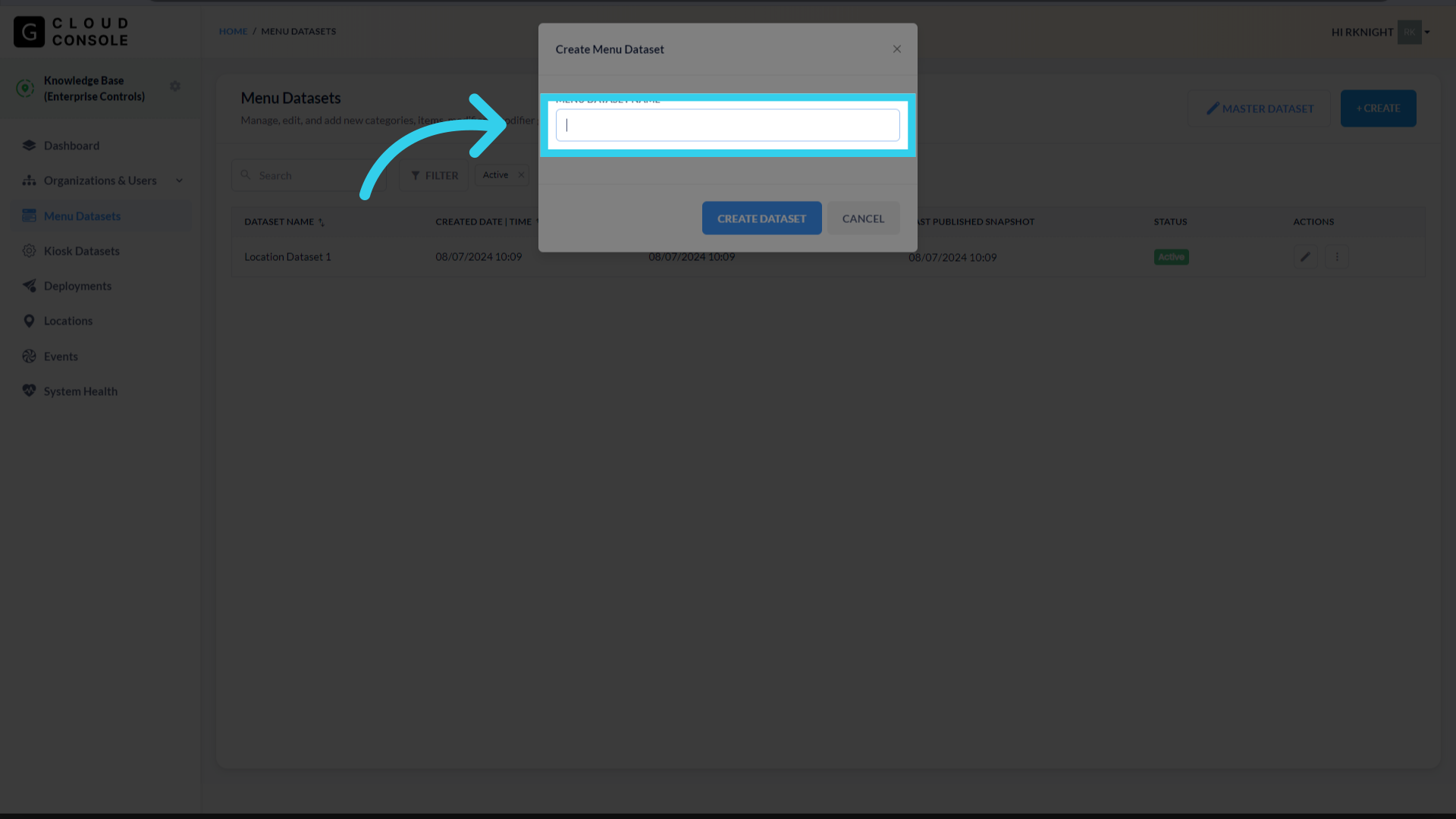 Give the Dataset a clear, easily identifiable Name