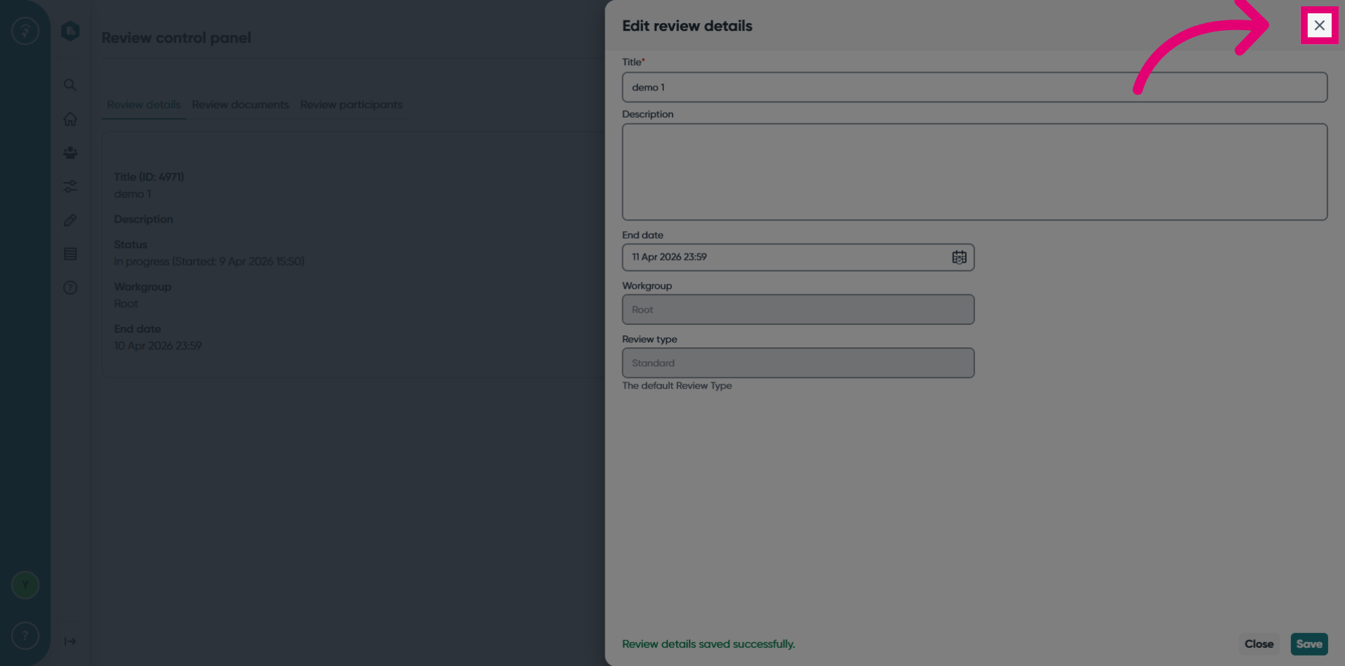 Open Review Documents