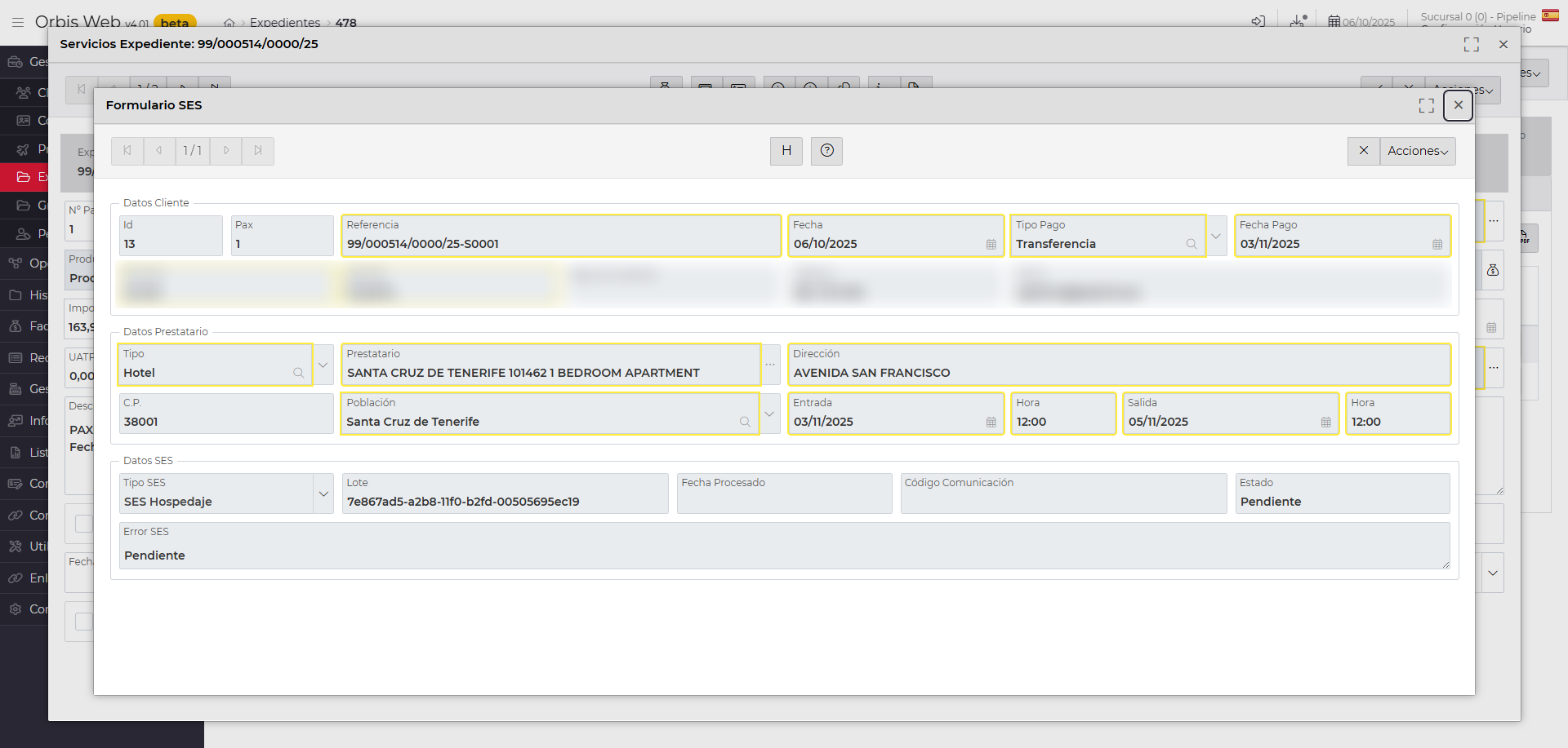Comprobar que el formulario se ha subido