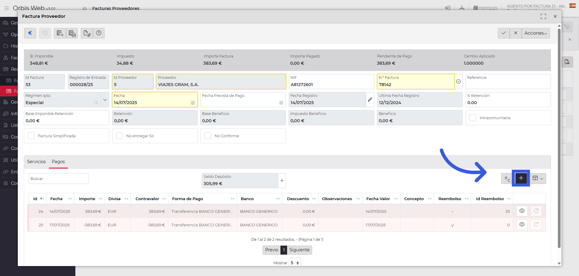 Generar el Pago Correcto