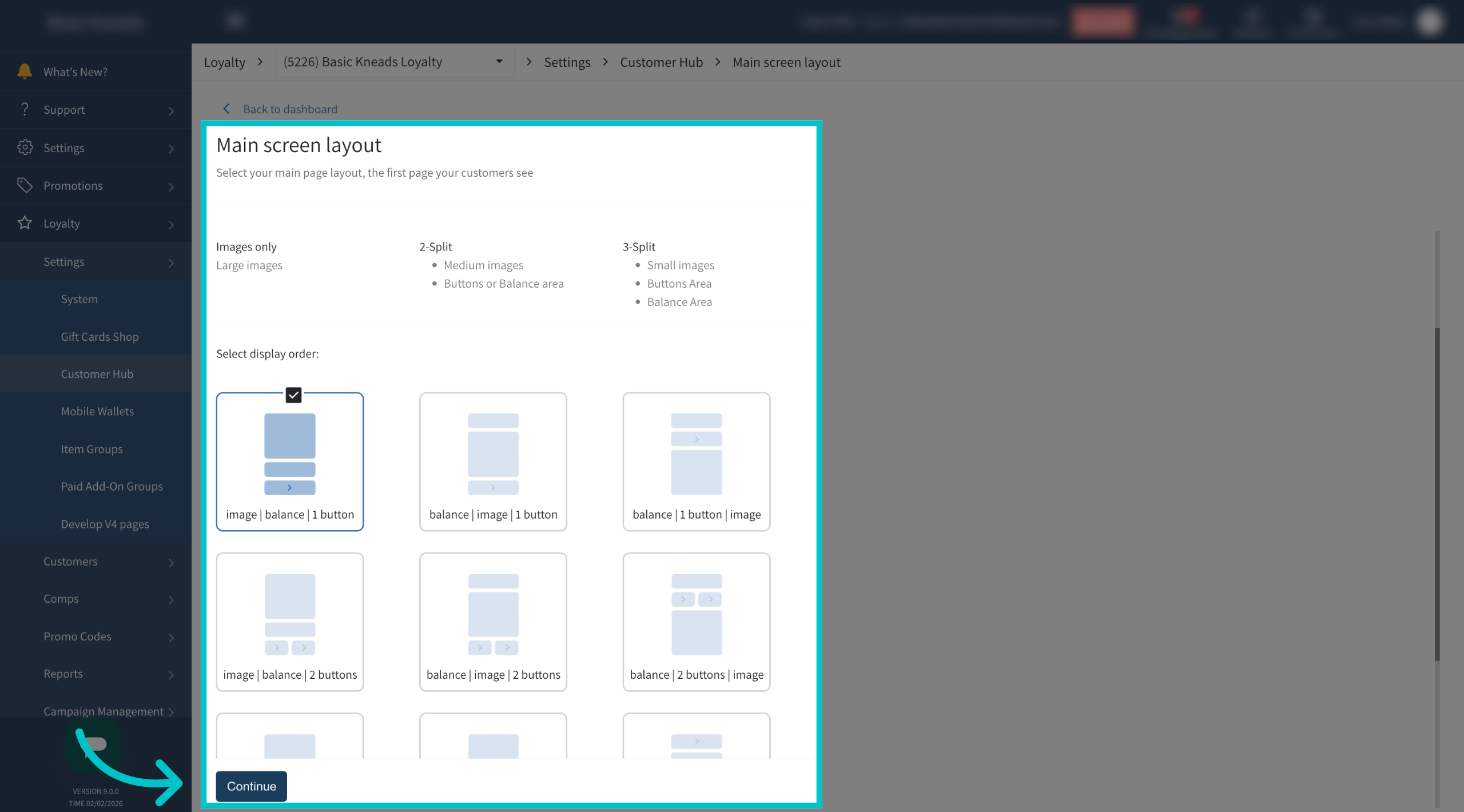 Proceed With Layout Changes
