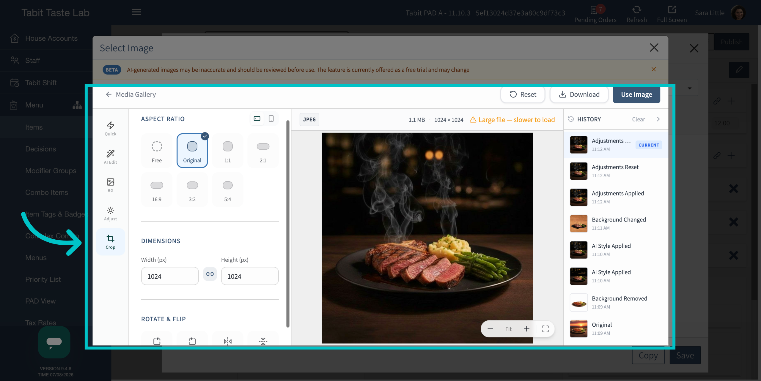 Select Free Modifier Group