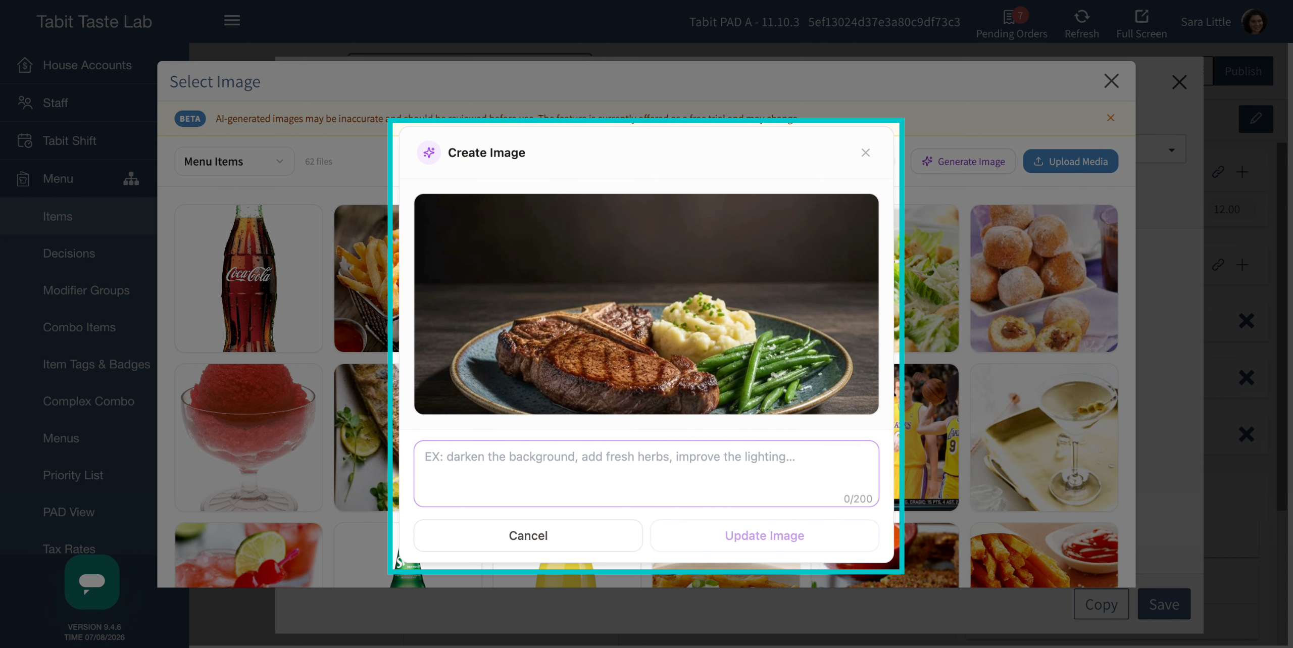 Add Background Details