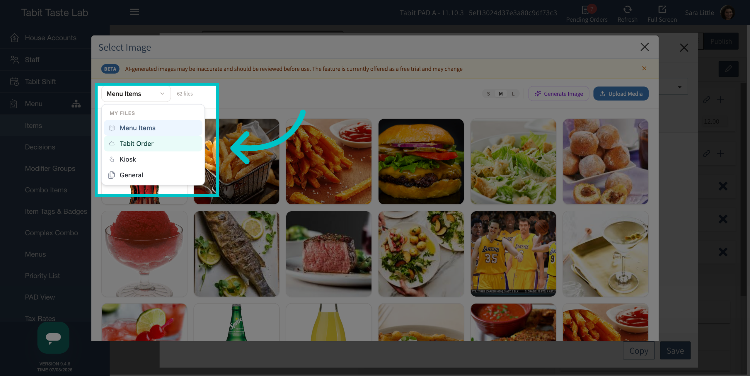 Choose Tabit Shift Image