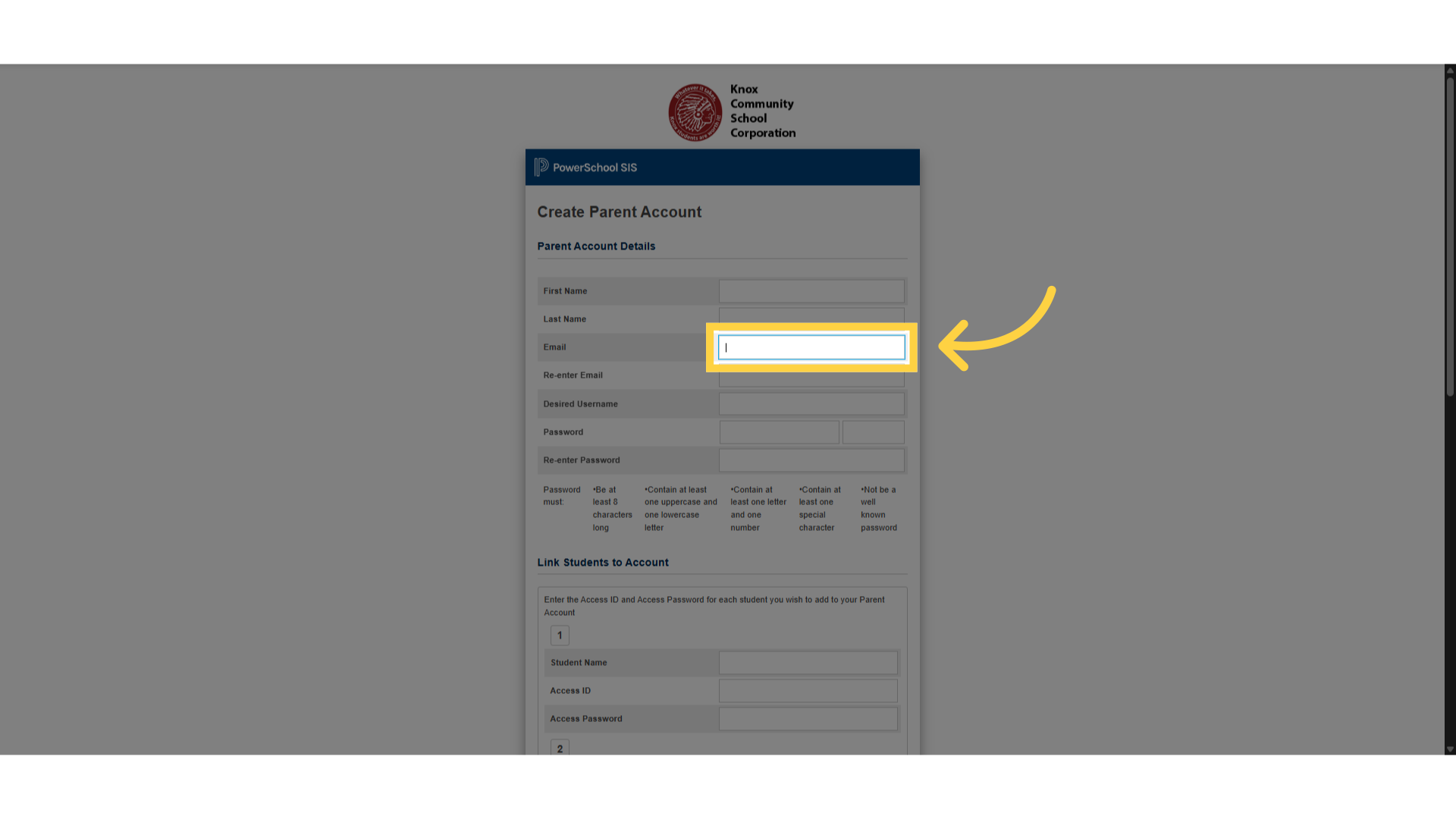 Click 'Email'