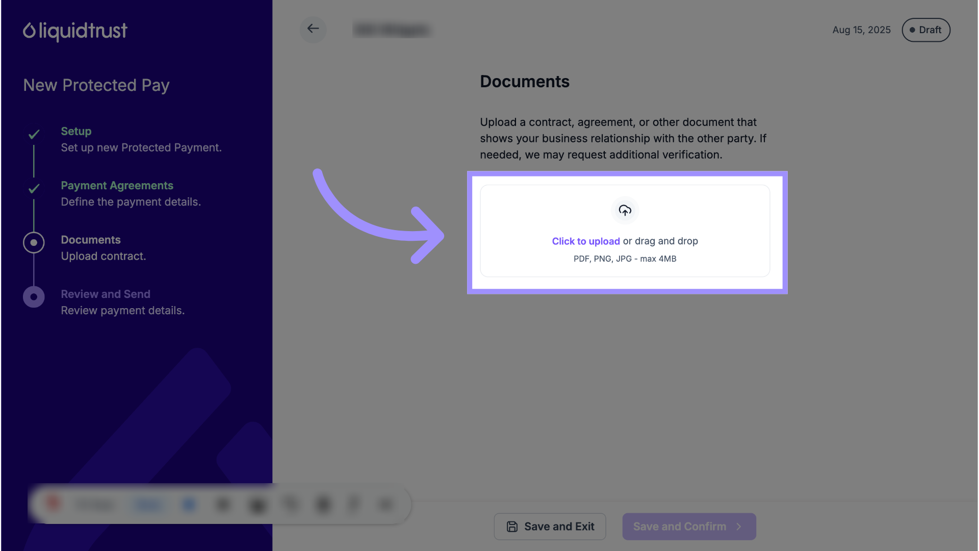 Upload Documents