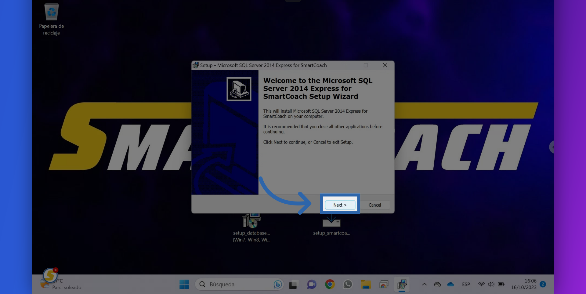 Software Installation - SmartCoach