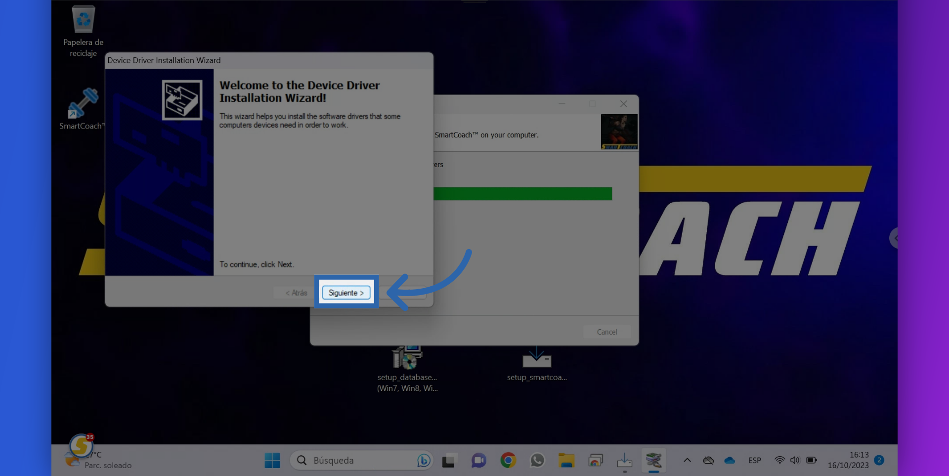 Sensors drivers will be automatically installed