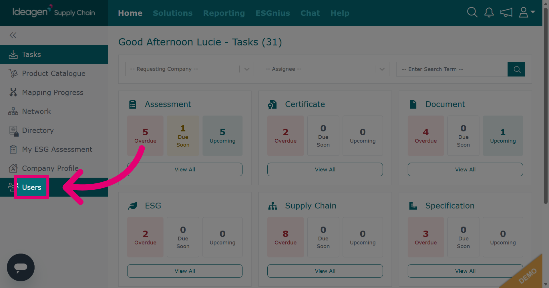 Managing Users