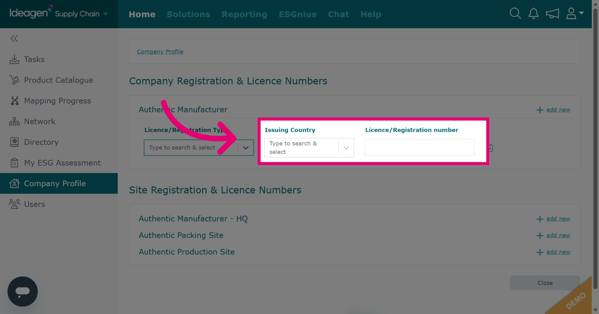 Input Details