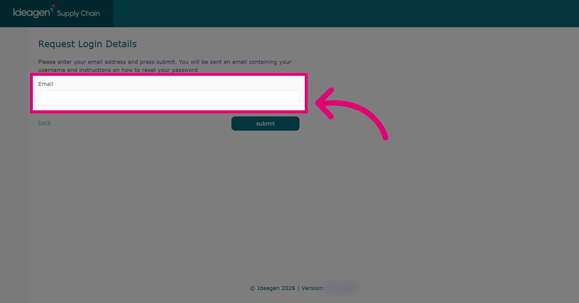 Enter your email address