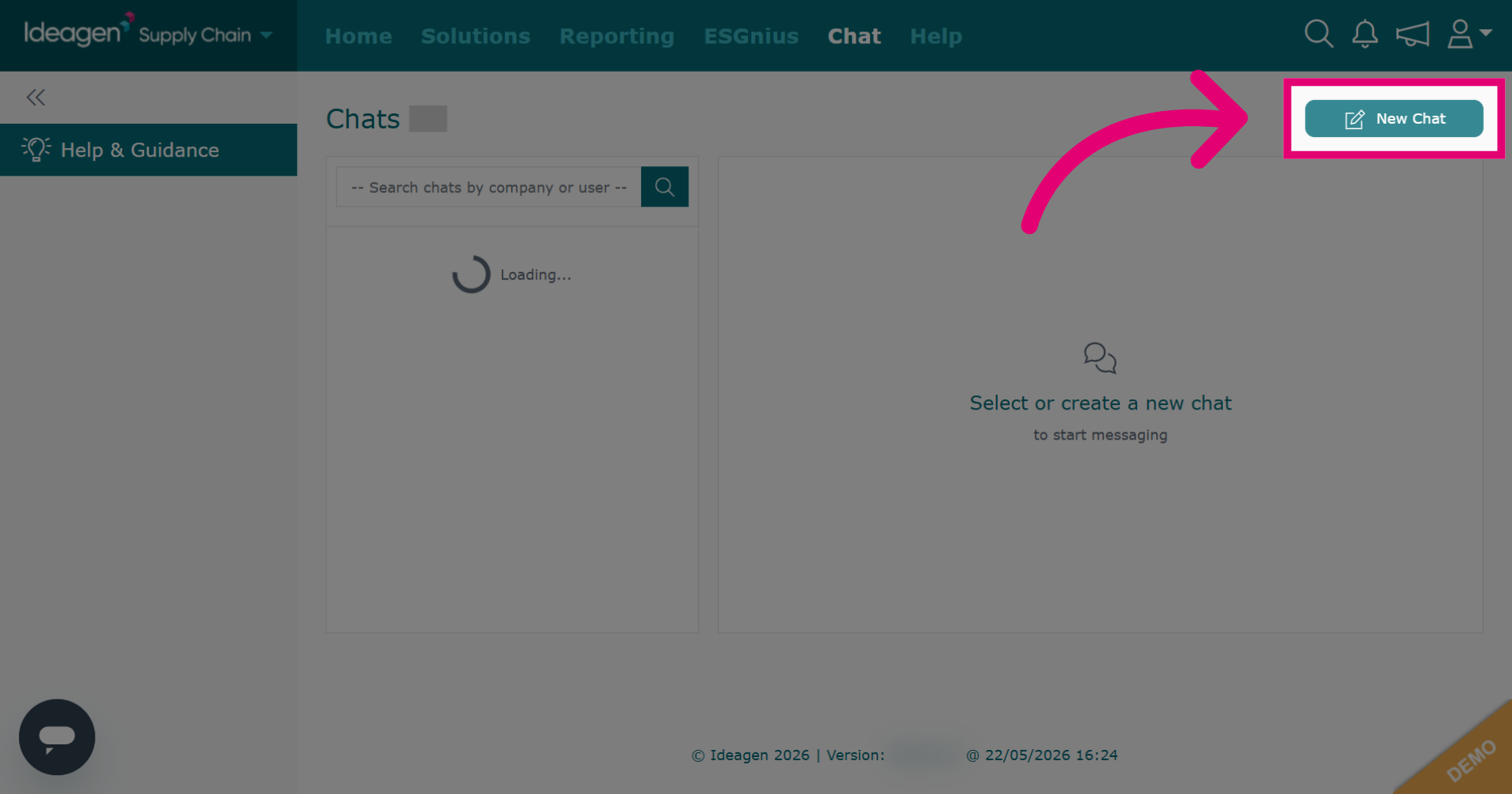 Start New Chat