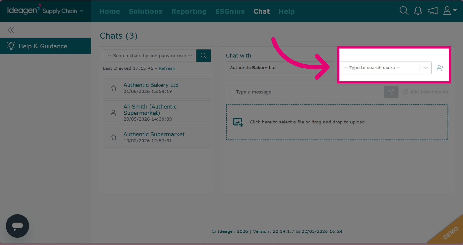 Select Users