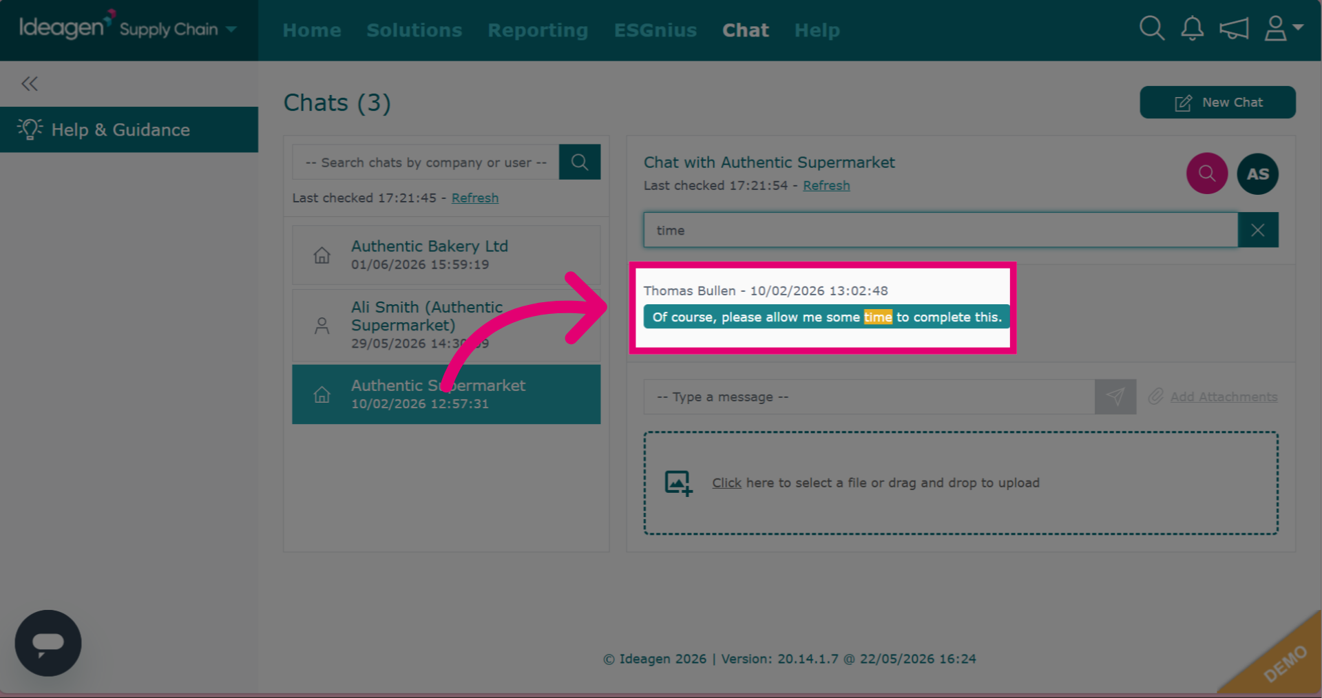 Search Messages