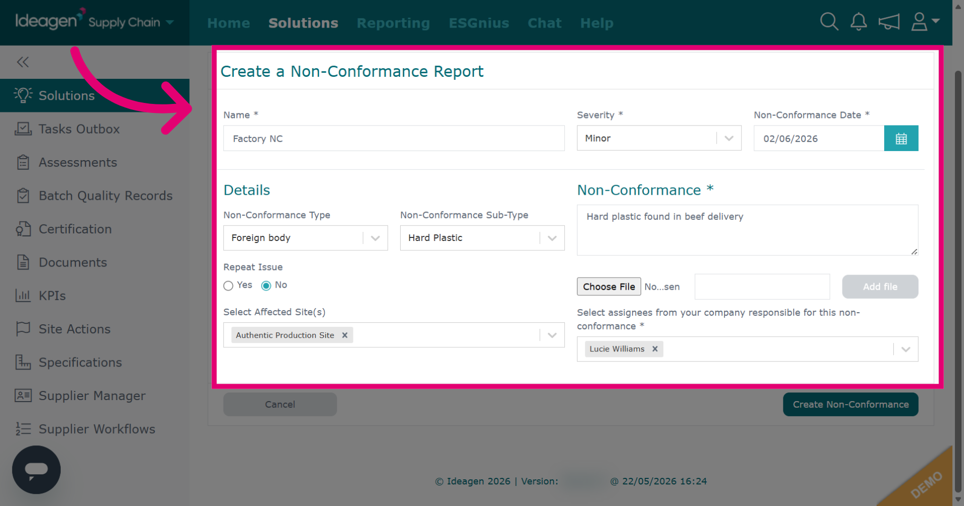 Input Details