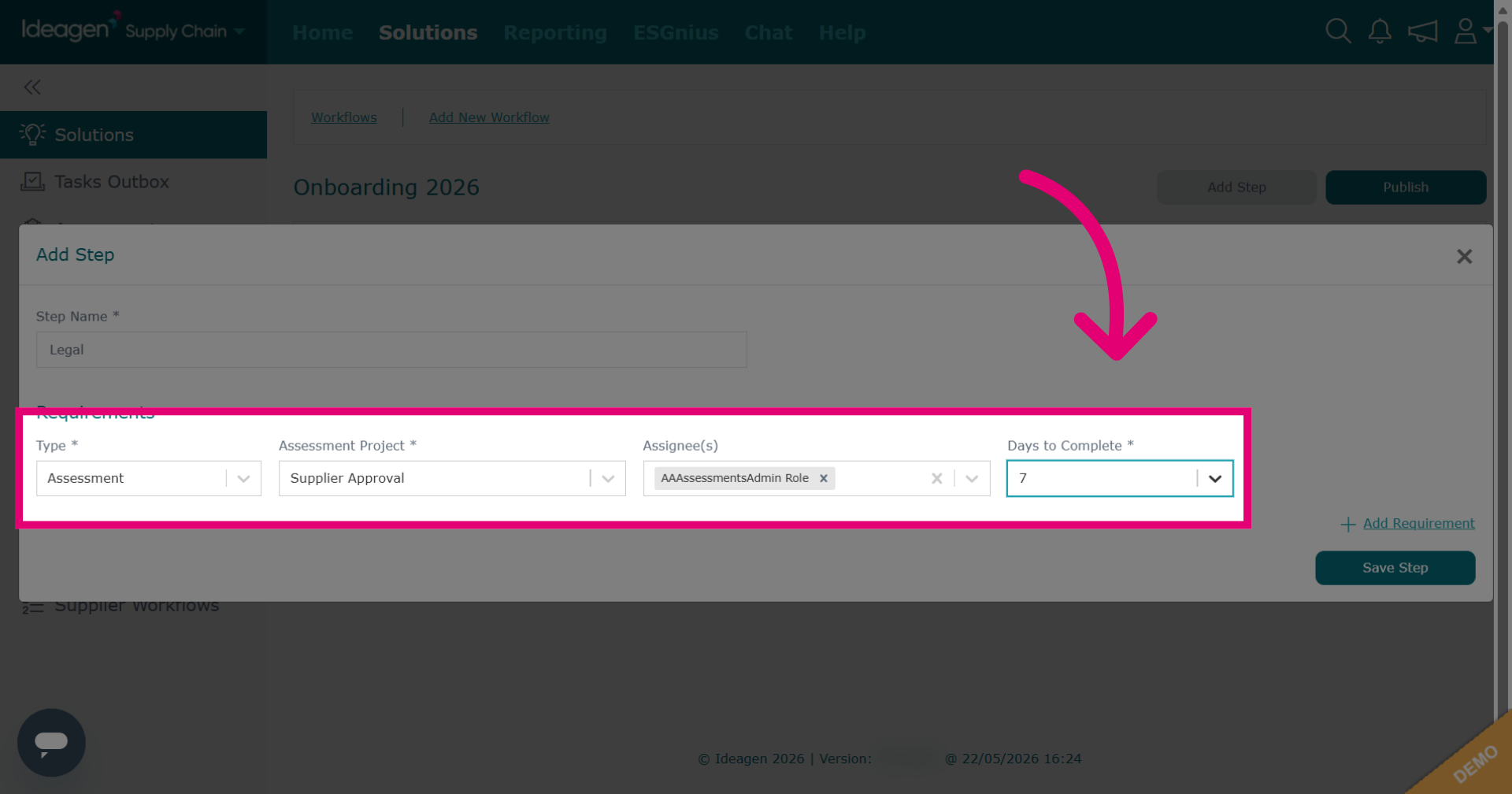 Input Request Data