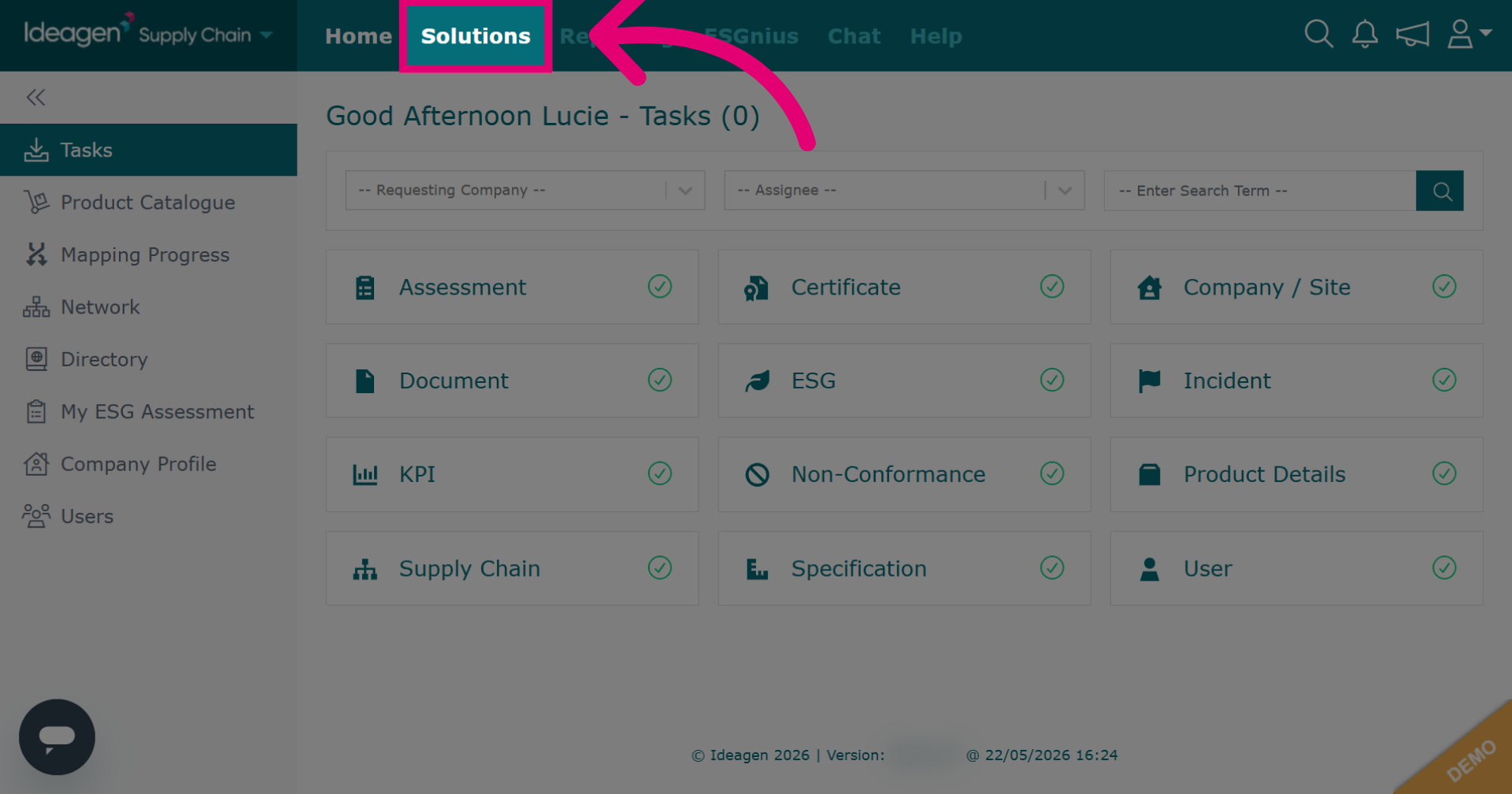 Access Solutions Section