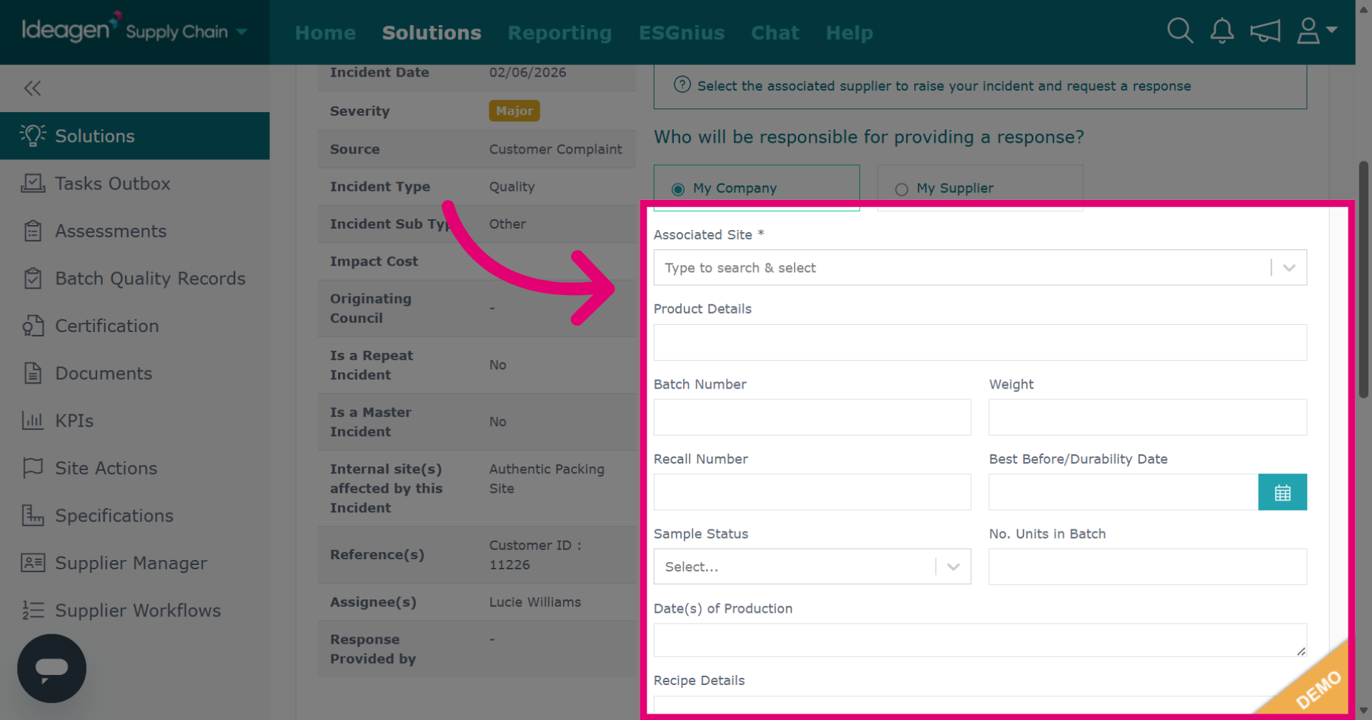 Input Details