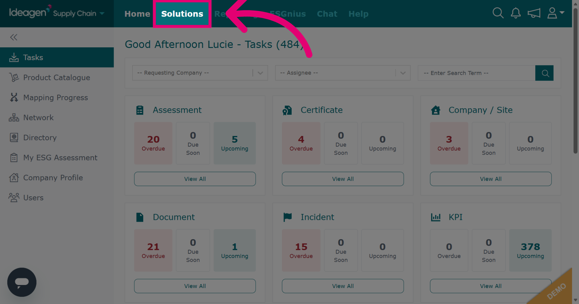 Access Solutions Section